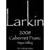 Larkin Wines Cabernet Franc 2008 Front Label