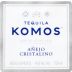 Komos Anejo Cristalino Tequila Front Label