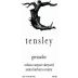 Tensley Colson Canyon Vineyard Grenache 2011 Front Label