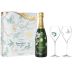 Perrier-Jouet Belle Epoque With Glassware Set 2015 Front Bottle Shot