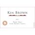 Ken Brown Santa Barbara Pinot Noir 2011 Front Label