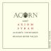 ACORN Winery Alegria Vineyards Axiom Syrah 2007 Front Label