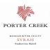 Porter Creek Timbervine Ranch Syrah 2009 Front Label