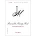 JM Cellars Bramble Bump Red 2008 Front Label