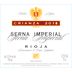 Familia Escudero Serna Imperial Crianza 2018 Front Label