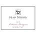Sean Minor North Coast Cabernet Sauvignon 2018 Front Label