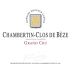 Domaine Drouhin-Laroze Chambertin-Clos de Beze Grand Cru 2021 Front Label