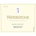 Waterstone Merlot 2008 Front Label