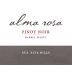 Alma Rosa Barrel Select Pinot Noir 2016 Front Label