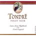 Tondre Wines Grapefield Pinot Noir 2005 Front Label