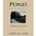 Ponzi Pinot Gris 2004 Front Label