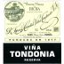 R. Lopez de Heredia Rioja Vina Tondonia Reserva Blanco 2012 Front Label