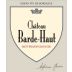 Chateau Barde-Haut 2022 Front Label