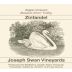 Joseph Swan Ziegler Vineyard Zinfandel 2006 Front Label
