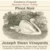 Joseph Swan Saralee's Vineyard Pinot Noir 2003 Front Label