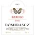 Aldo Conterno Romirasco Barolo 2015 Front Label