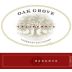 Oak Grove Family Reserve Cabernet Sauvignon 2011 Front Label