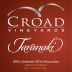 Croad Vineyards Taranaki 2009 Front Label