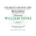 William Fevre Chablis Bougros Cote Bouguerots Grand Cru 2019 Front Label