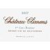 Chateau Climens 2007 Front Label