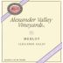 Alexander Valley Vineyards Merlot 2006 Front Label
