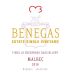 Bodega Benegas Single Vineyard Malbec 2018 Front Label
