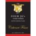 Four JG's Vineyards Cabernet Franc 2014 Front Label
