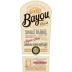 Bayou Single Barrel Rum Front Label