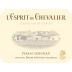 Domaine de Chevalier L'Esprit de Chevalier Blanc 2019 Front Label