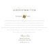 Ghostwriter Aptos Creek Vineyard Pinot Noir 2008 Front Label
