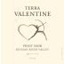 Terra Valentine Russian River Pinot Noir 2009 Front Label
