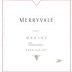 Merryvale Merlot 2006 Front Label