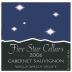 Five Star Cellars Cabernet Sauvignon 2006 Front Label