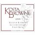 Kosta Browne Keefer Ranch Pinot Noir 2005 Front Label