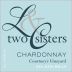 Two Sisters Courtney’s Vineyard Chardonnay 2017 Front Label