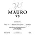 Bodegas Mauro VS Vendimia Seleccionada (scuffed labels) 2015 Front Label