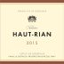 Chateau Haut Rian Bordeaux Rouge 2015 Front Label