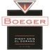 Boeger Pinot Gris 2016 Front Label