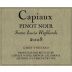 Capiaux Cellars Garys Vineyard Pinot Noir 2008 Front Label