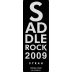 Malibu Wines Saddlerock Syrah 2009 Front Label