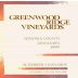 Greenwood Ridge Scherrer Vineyards Zinfandel 1999 Front Label