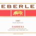 Eberle Barbera 2007 Front Label