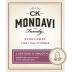 CK Mondavi Zinfandel 2015 Front Label