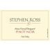 Stephen Ross Stone Corral Vineyard Pinot Noir 2011 Front Label
