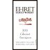 Ehret Family Winery Cabernet Sauvignon 2011 Front Label