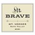 Mt. Brave Merlot 2021 Front Label