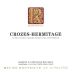 Domaine Rousset Crozes-Hermitage Rouge 2020 Front Label