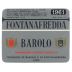 Fontanafredda Barolo 1961 Front Label