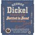 George Dickel Bottled in Bond Whiskey Spring 2007 Front Label