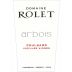 Domaine Rolet Arbois Poulsard Vieilles Vignes 2022 Front Label